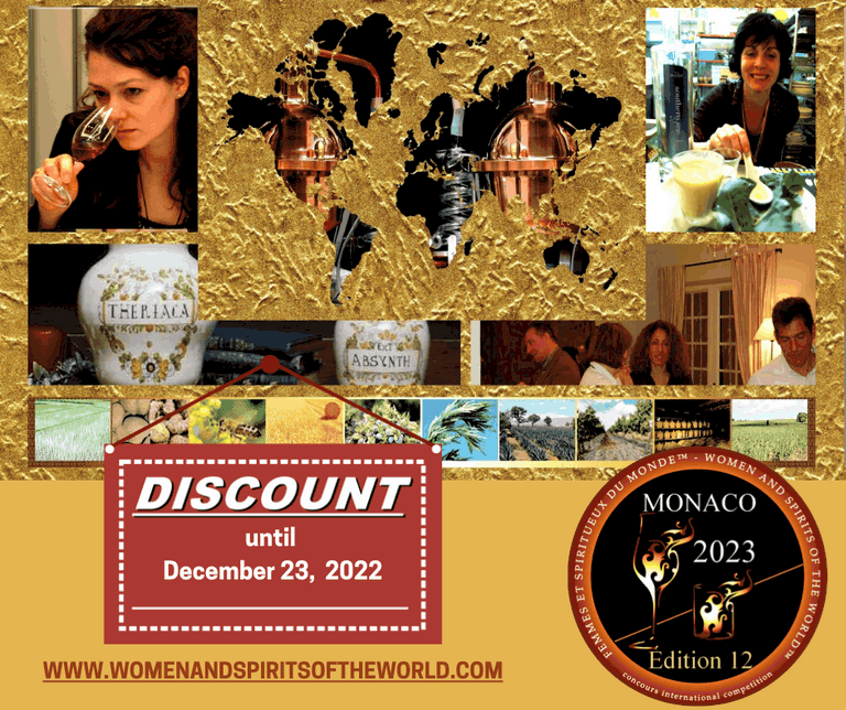 Women & World Spirits International Competition   - EDITION 12 - MONACO 2023